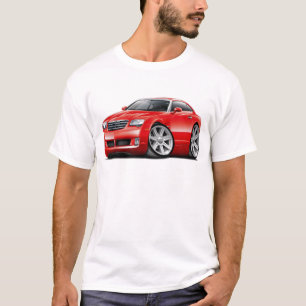 Kreuzfeuer-Rot-Auto T-Shirt