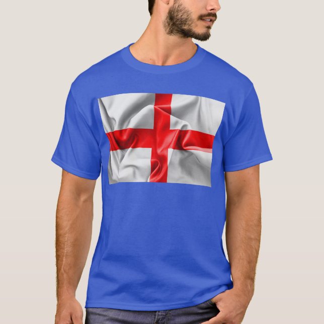 Kreuzflagge St. Georges T-Shirt (Vorderseite)