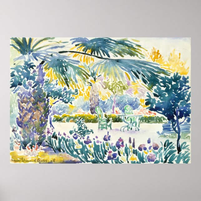 Kreuzgarten des Malers von Saint Clair Poster (Vorne)