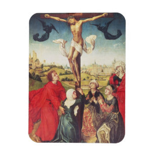 Kreuzigung, c.1510 (Öl auf Platte) Magnet