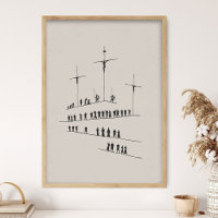 Kreuzigung Christi, Altes raues Kreuz, Jesus Kunst