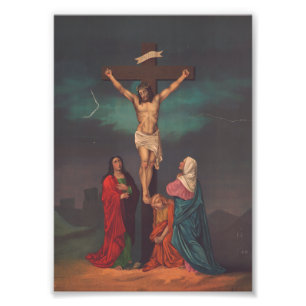 Kreuzigung Jesu Christi Fotodruck