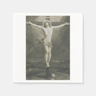 Kreuzigung Jesu Christi Serviette