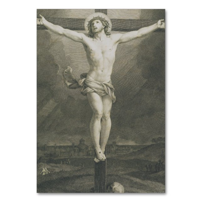 Kreuzigung Jesu Christi Tischnummer (Vorderseite)