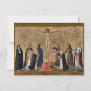 Kreuzigung Jesu durch Fra Angelico Postkarte