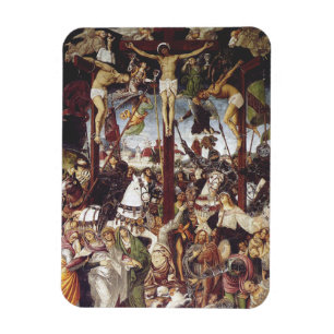 Kreuzigung Jesu von Gaudenzio Ferrari Magnet