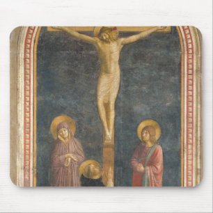 Kreuzigung mit der Jungfrau, SS. John das Evangeli Mousepad
