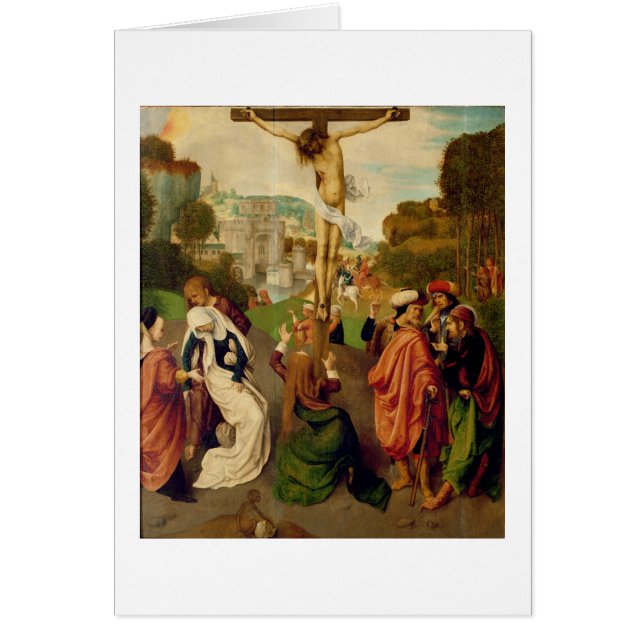 Kreuzigung (Öl auf Platte) (Vorne)