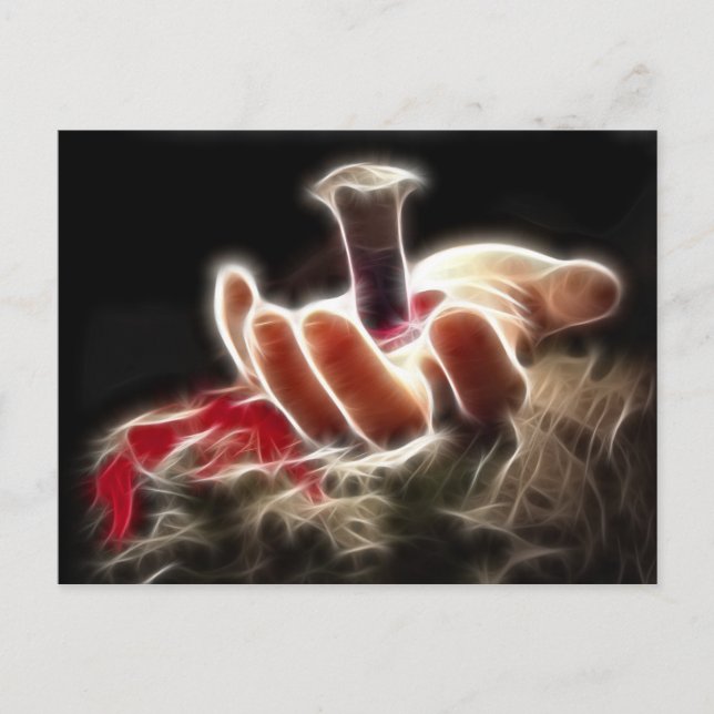 Kreuzigung Postkarte (Vorderseite)