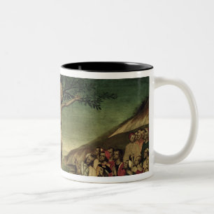 Kreuzigung von St Andrew Zweifarbige Tasse