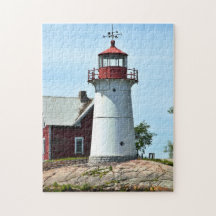 Kreuzinsel-Leuchtturm, New- Yorkpuzzlespiel