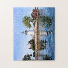 Kreuzinsel-Leuchtturm, New- Yorkpuzzlespiel Puzzle