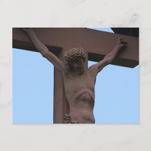 Kreuzjesus Postkarte (Vorderseite)