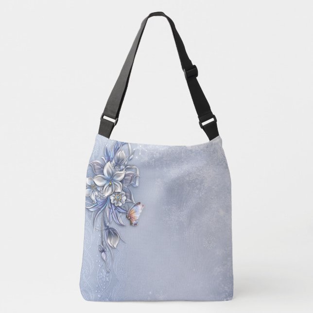 Kreuzkarosseriebeutel, große, durchsichtige Tasche (Vorderseite)