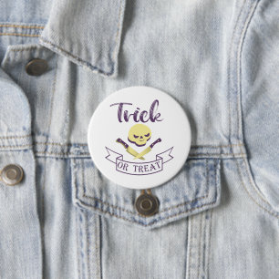 Kreuzknochen Halloween Band T Button