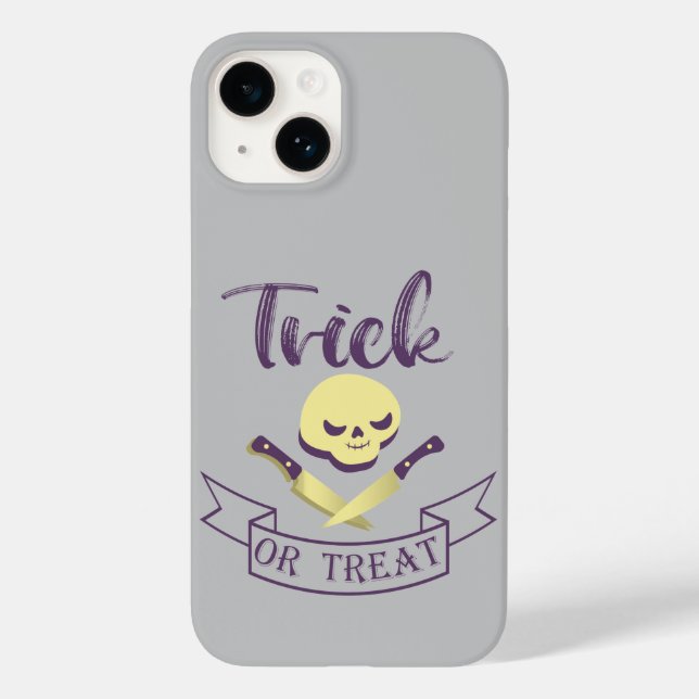 Kreuzknochen Halloween Band T Case-Mate iPhone Hülle (Rückseite)