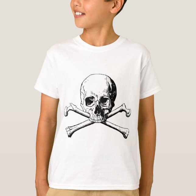 Kreuzknochen T-Shirt (Vorderseite)