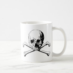 Kreuzknochen Tasse