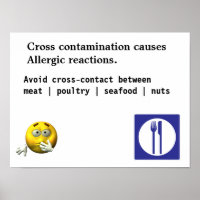Kreuzkontamination verursacht allergische Reaktion