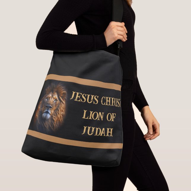 Kreuzkörper Tote Tasche Jesus Christus Löwe Judah (Von Nahem)