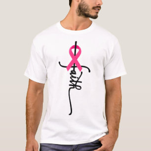 Kreuzkriegsüberleben rosa Ribbon Brustkrebs 2 T-Shirt
