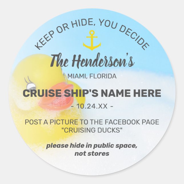 Kreuzküken | Spiel Behalten oder ausblenden Runder Aufkleber (Vorderseite)