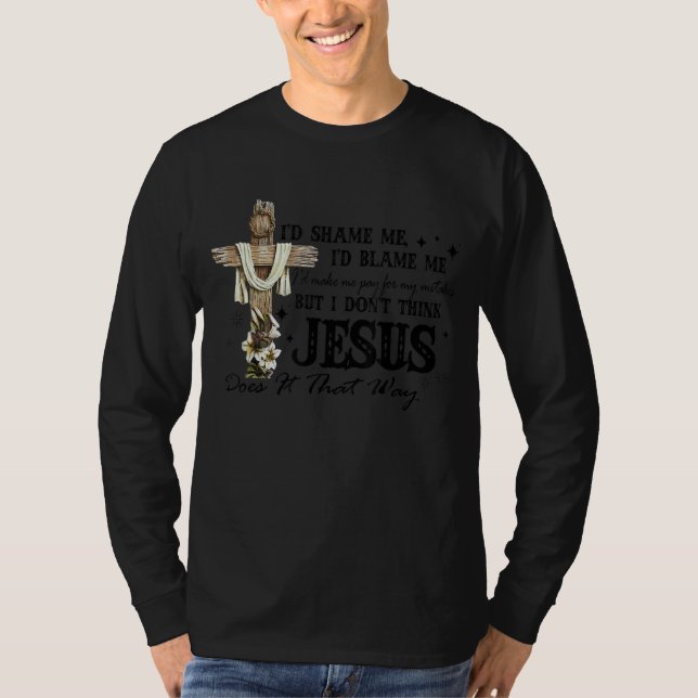 Kreuzreligiöse Christliche Bibelquot mit Inspirati T-Shirt (Vorderseite)