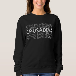Kreuzritter Schul-Sportteam-Maskottchen-Bekleidung Sweatshirt