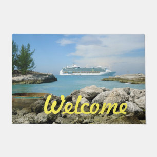 Kreuzschiff bei CocoCay Fußmatte