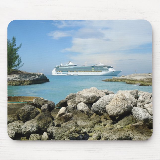 Kreuzschiff bei CocoCay MP1 Mousepad (Vorne)