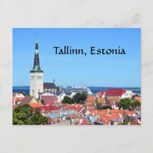 Kreuzschiff in Tallinn, Estland Postkarte