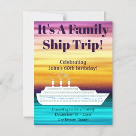 Kreuzschiff Sonnenuntergang Thema Tür Magnet