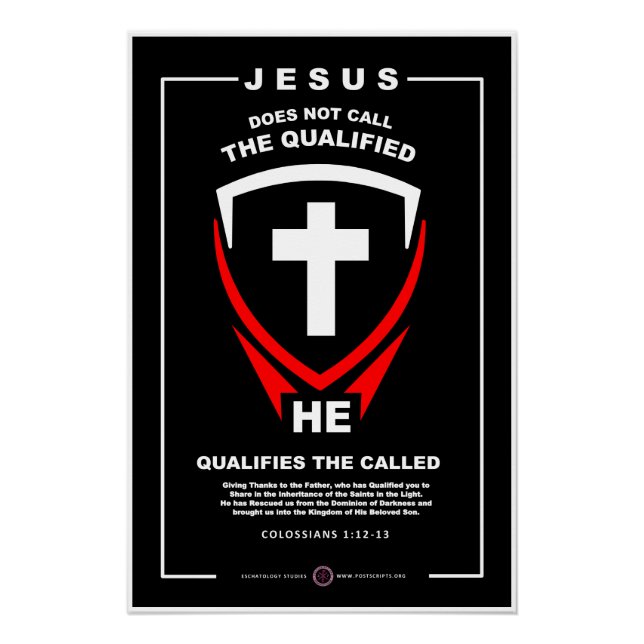 Kreuzschild Poster (Vorderseite)