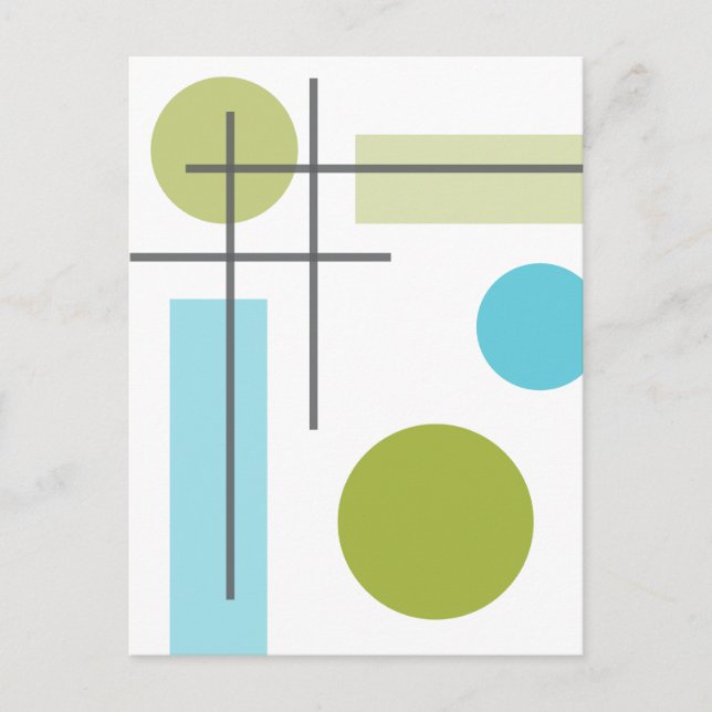 Kreuzschraffur 2 postkarte (Vorderseite)