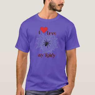Kreuzspinne im Netz T-Shirt