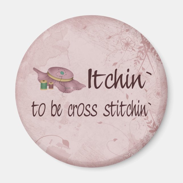 Kreuzstich Magnet (Vorne)