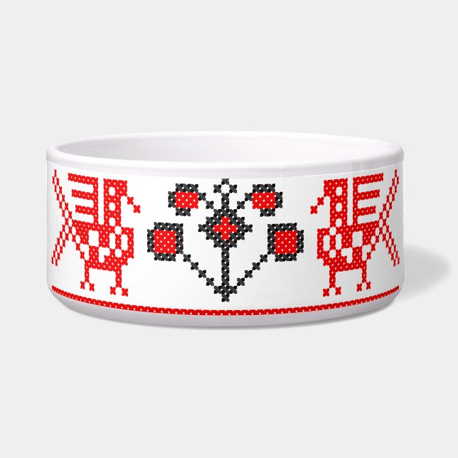 Kreuzstiche Napf (Vorderseite)