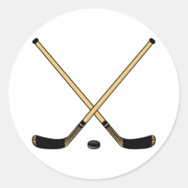 Kreuzsticks Runder Aufkleber