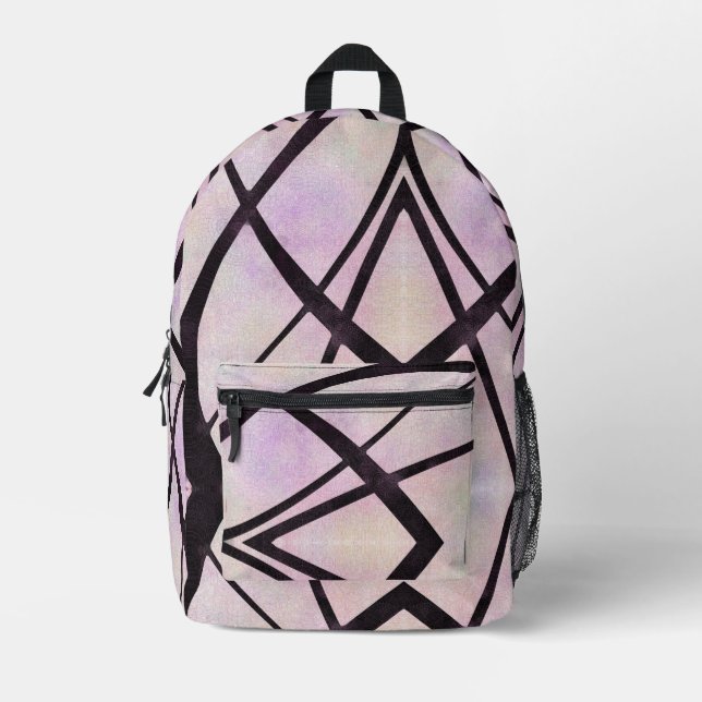 Kreuzung Bedruckter Rucksack (Vorderseite)