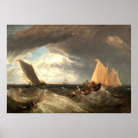 Kreuzung der Themse, William Turner Art