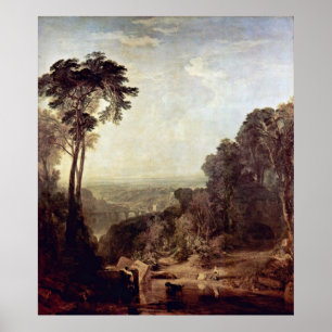 Kreuzung des Baches durch Joseph William Turner Poster