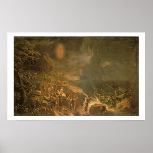 Kreuzung des Roten Meers Poster