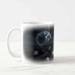 Kreuzung des stillen Mutes Kunstbecher Kaffeetasse