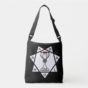 Kreuzung Star der Babalon-Tasche mit Lamen Tragetaschen Mit Langen Trägern