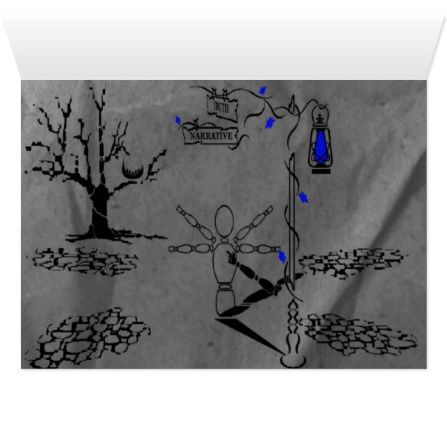 Kreuzungen der Erzählung u. der Wahrheit (Innenansicht Horizontal (Unten))