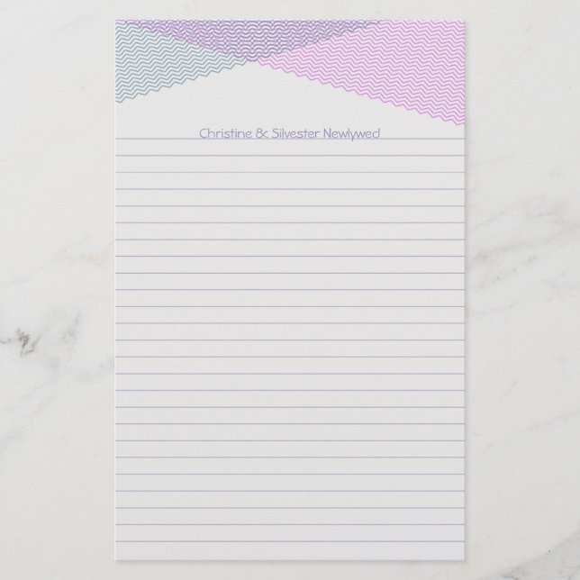 Kreuzungen, Schreibwaren Briefpapier (Vorderseite)