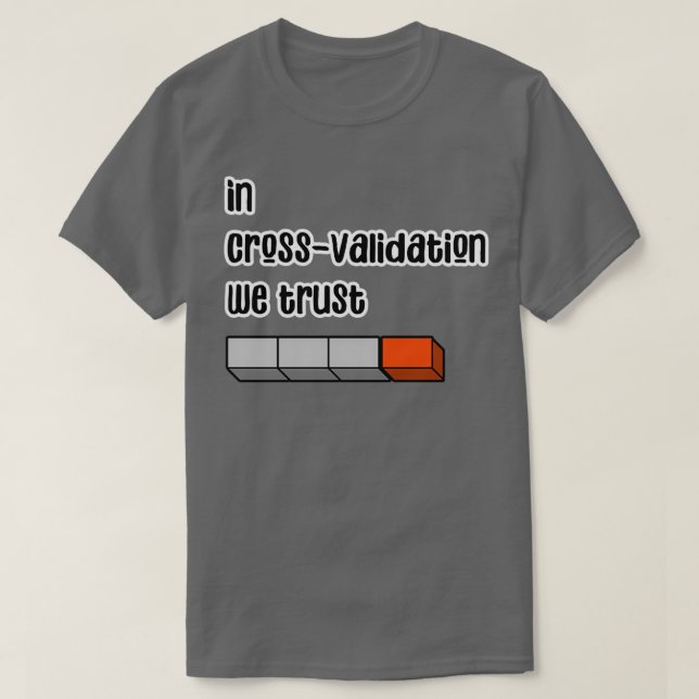 Kreuzvalidierung T-Shirt (Design vorne)