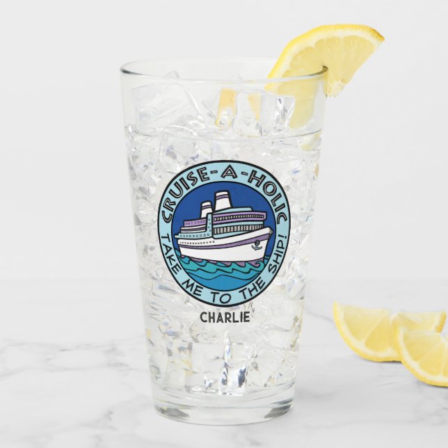 Kreuzweg-A-Holischer individuelle Name Glas (Rückseite Ice)