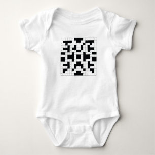Kreuzworte sind Phantastisch! Baby Strampler