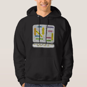 Kreuzworträtsel - Christlich Hoodie